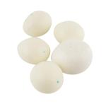 Яйцо Перламутр белый миндаль в шоколаде SD Pearls декор кондитерский фото