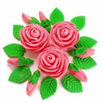 Добрик кондитерский декор Букет роз фото
