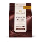 Шоколад кувертюр Callebaut Powerful черный 80,1% 2,5кг фото