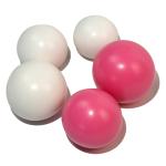 Желейные шарики бело-розовые мини 7 шт фото