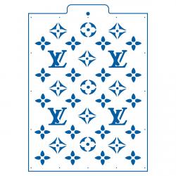 LOUIS VUITTON трафарет для торта 24*18 см (TR-4) фото