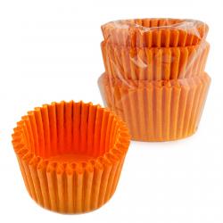 Капсула для конфет 3В Оранжевая 30*24 мм (упаковка) 50 шт фото