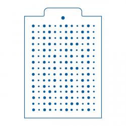 Конфетти 0,3-0,5 см  фоновый трафарет для пряника (TR-2) фото