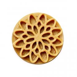 Штамп для моти Хризантема 2 см (3D) фото