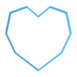 Вырубка для формы Dinara Kasko Heart 18,5*19 см (3D) фото
