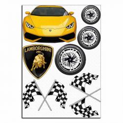 Lamborghini вафельная картинка фото