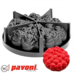 Pavoni силиконовая форма Павокейк Букет Роз Седрик Гроле (фото 1 из 7)