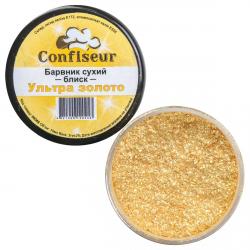 Confiseur Ультра золото краситель сухой блестки 10 мл (фото 1 из 2)