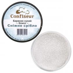 Confiseur Снежное серебро краситель сухой блеск 10 мл (фото 1 из 2)