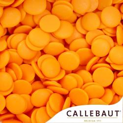 Шоколад Callebaut Orange оранжевый со вкусом апельсина 29% E4-U70 (вес) (фото 1 из 3)