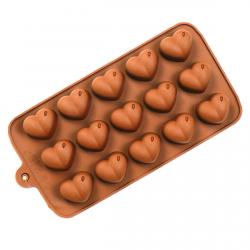 Форма для конфет силикон Сердечки (фото 1 из 2)