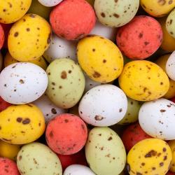 Декор Яйца шоколадные перепелиные (5 шт) фото