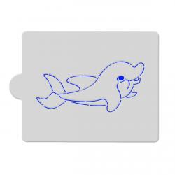 Трафарет Дельфин 11 см HMA-М577 фото