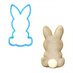 Вырубка для пряников Кролик 7,2*4 см (3D) (фото 1 из 2)