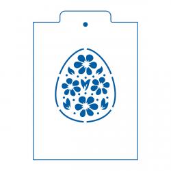 Трафарет Пасхальное яйцо-2 10*8 см (TR-2) фото