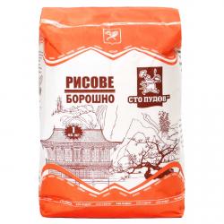 Мука рисовая Сто Пудов, 1 кг фото