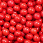 Рисовые шарики 15 мм в шоколаде Красные (100 гр.)