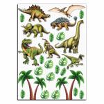 Мир динозавров вафельная картинка