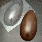 Яйцо большое 22 см молд для шоколада пластик