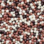 Криспи зерновые шарики в шоколаде Pearls Mix 5 мм (100 гр.)