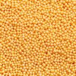 Рисовые шарики глазированные Золотые (желтые) (100 гр.)