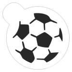 Футбольный мяч трафарет для пряника 6,5 см (TR-2)