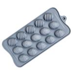 Форма для конфет силикон Яйца ассорти 15 шт