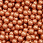 Рисовые шарики 15 мм в шоколаде Бронзовые (100 гр.)