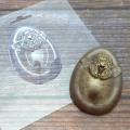 Яйцо расписное Ангел 6,5*4,5 см молд для шоколада пластик (фото 1 из 2)
