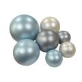 Сферы Голубо-Бело-Серебряные декор кондитерский 7 шт СЛАДО фото