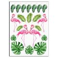 Фламинго-тропики вафельная картинка фото