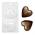 Сердце гладкое 8*7,5 см молд для шоколада пластик 2 шт (фото 2 из 2)
