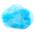 Шапочка одноразовая из спанбонда голубая 1 шт (фото 3 из 3)