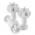 Плунжер для мастики Снежинка мини 3 шт (фото 2 из 2)