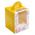 Упаковка для кексов с окошком (на 1шт) с ручкой Желтая с принтом ВП (фото 5 из 6)