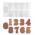 Цифры 4,8 см молд для шоколада и мастики пластик (фото 2 из 3)