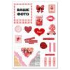 Наклейки Закохані pink індивідуальні (N) Наклейки Закохані pink індивідуальні (N)