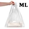 Пакет майка ML прозорий (40+8*2)*60 см
