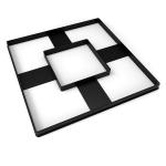 Торт-Квадрат вырубка для коржа 18*18 см (3D)
