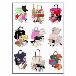 Сумочки Fashion вафельная картинка фото