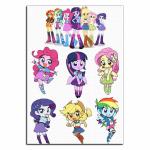 My Little Pony people вафельная картинка фото