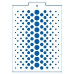 Конфетти трафарет для торта 24*18 см (TR-4)