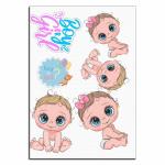 Boy or Girl гендер пати 2 вафельная картинка