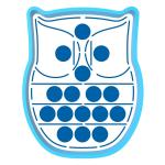 Pop It Сова вырубка с трафаретом 10,5*8,4 см (TR-2) фото
