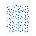 Снег 2 трафарет для торта 25*20 см (TR-4)