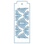 Орнамент Пшеница трафарет для торта 10*22 см (TR-2)