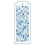 Листья монстеры трафарет для торта 23*8 см (TR-2)