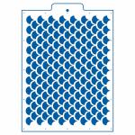 Черепица 3 см трафарет для торта 24*18 см (TR-4) фото