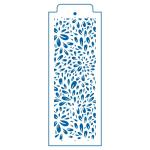 Лепестки трафарет для торта 23*8 см (TR-2)