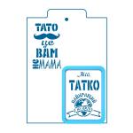 Для папы вырубка с трафаретом 9*6,5 см (TR-2)